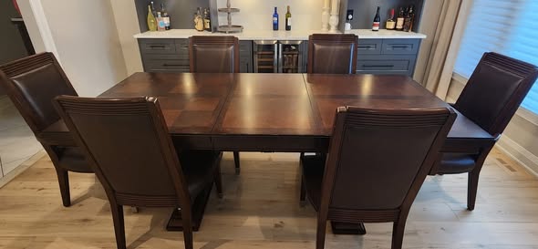Solid wood dining