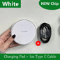 30W Wireless Charger Pad Stand for iPhone & Samsung