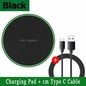 30W Wireless Charger Pad Stand for iPhone & Samsung