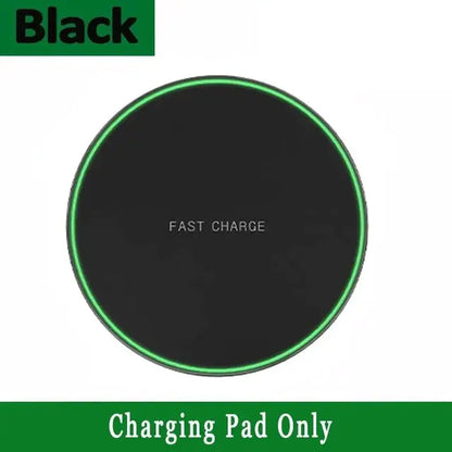 30W Wireless Charger Pad Stand for iPhone & Samsung